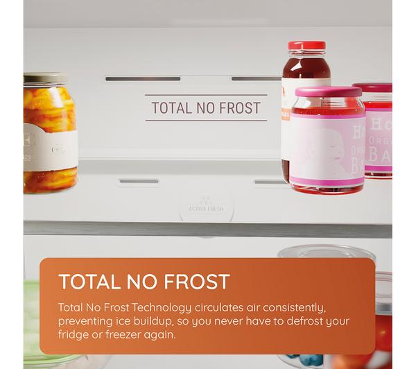 Hotpoint HTC20 T322 UK - White 70/30 - Sliding Hinge - Tall Integrated Frost Free Fridge Freezer - E energy