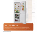 Hotpoint HTC20 T322 UK - White 70/30 - Sliding Hinge - Tall Integrated Frost Free Fridge Freezer - E energy - Display