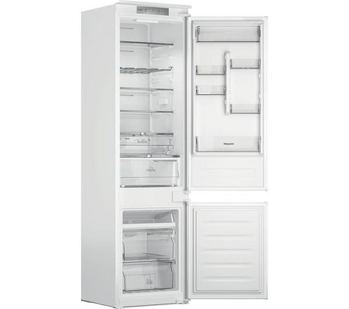 Hotpoint HTC20 T322 UK - White 70/30 - Sliding Hinge - Tall Integrated Frost Free Fridge Freezer - E energy - Display