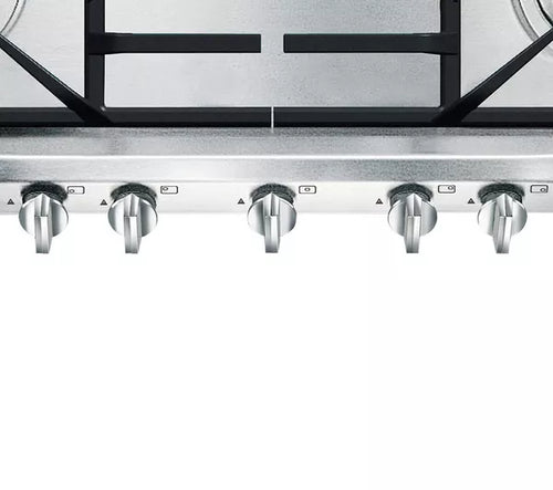 Smeg SR275XGH2 - Silver Gas Hob - 5 Burners with Wok Burner