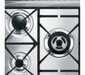 Smeg SR275XGH2 - Silver Gas Hob - 5 Burners with Wok Burner
