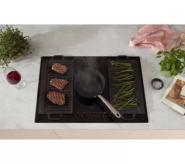 CDA HN7750FR - 77cm Five Zone Induction Hob - Touch Controls - 9 Power Levels