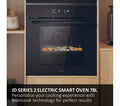 Haier H6 ID25G3HTB1 - Black Single Oven - 78L - A++ Energy