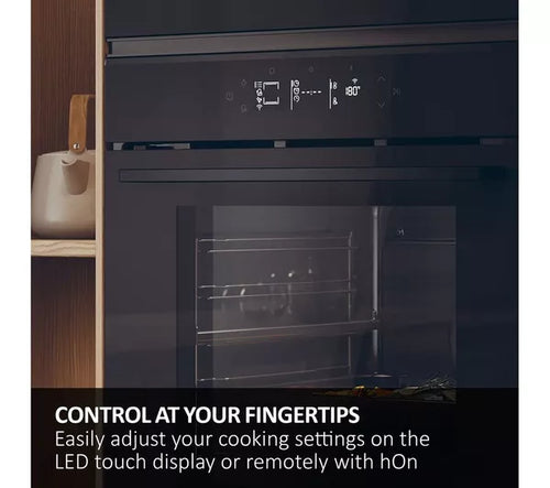 Haier H6 ID25G3HTB1 - Black Single Oven - 78L - A++ Energy