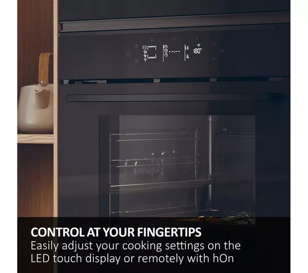 Haier H6 ID25G3HTB1 - Black Single Oven - 78L - A++ Energy