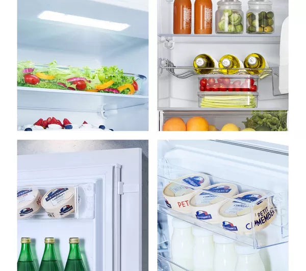 Hisense RIB291F4AWE - White 50/50 Integrated Fridge Freezer - 233L Total Capacity - E Rated