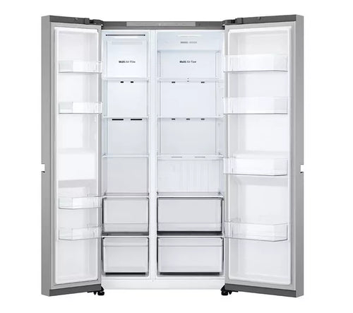 LG GSBC40PYPE - Prime Silver American Fridge Freezer - 662L - E Energy Rating