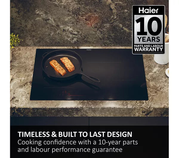 Haier HAMTB86IRCS - Black 80cm Induction Hob - 4 Zones