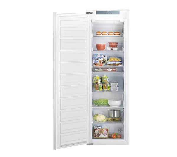 Hotpoint HTSD18F013H1 - White Built-In Freezer - 241L Capacity - E Energy Rating