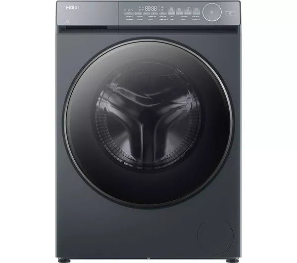 Haier HWD90-B14367GUUK - Graphite 9KG/6KG Washer Dryer - Direct Drive - D Energy