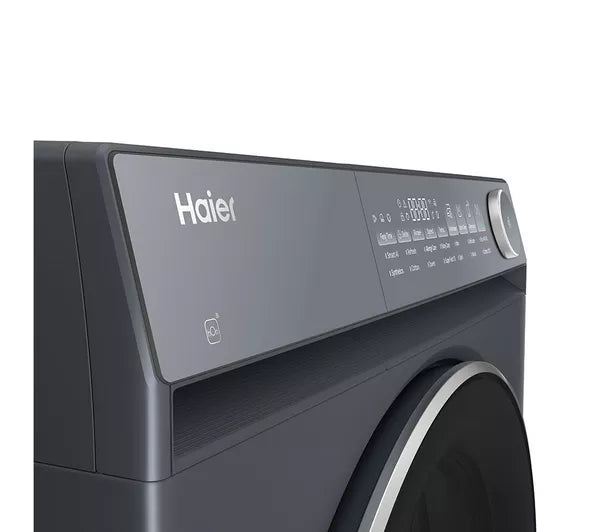 Haier HWD90-B14367GUUK - Graphite 9KG/6KG Washer Dryer - Direct Drive - D Energy
