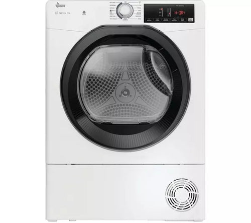 Hoover H-Dry 350 HRE H9N2TBE-80 - White 9KG Heat Pump Tumble Dryer - A++ Energy Rating