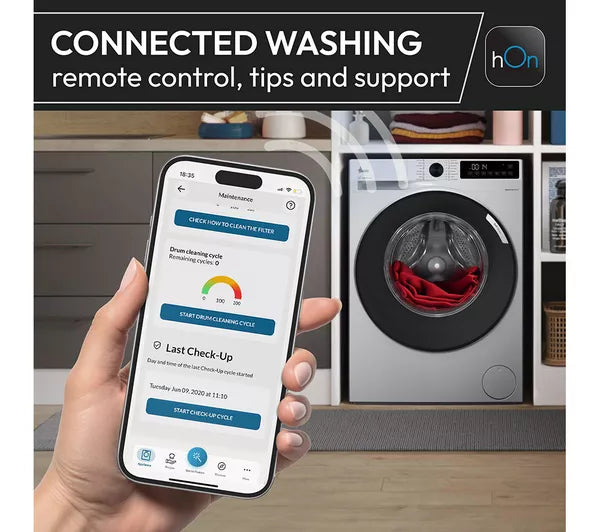 Hoover HRE H10N2TE-80 - White 10KG Heat Pump Tumble Dryer - A++ Energy