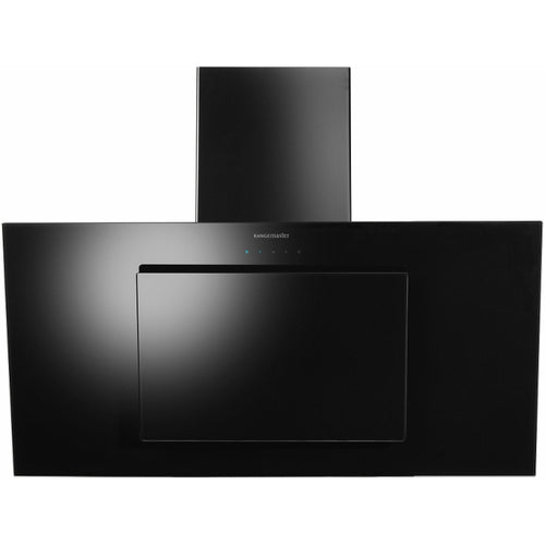 Rangemaster OPLHD60BL - Black 60cm Chimney Cooker Hood - C Energy Rated