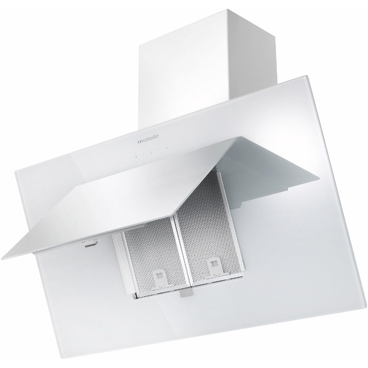 Rangemaster OPLHD90WH - Opal White 90cm Chimney Hood - B Energy Rated