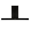 Rangemaster UNBHDS110BL - Black 110cm Chimney Extractor - B Energy Rated