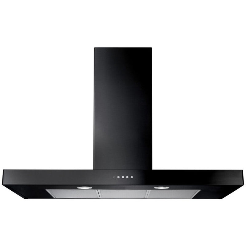 Rangemaster UNBHDS110BL - Black 110cm Chimney Hood - B Energy Rated