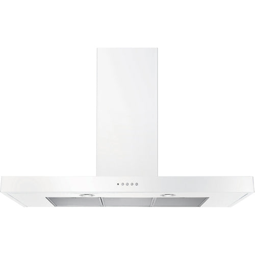 Rangemaster UNBHDS110WH - White 110cm Chimney Cooker Hood - B Energy Rating