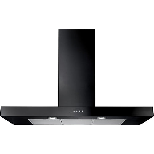 Rangemaster UNBHDS100BL - Black 100cm Chimney Hood - B Energy Rated