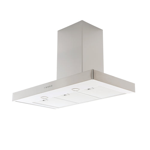 Rangemaster UNBHDS90SS - Stainless Steel 90cm Chimney Extractor - 730 m³/h - C Energy Rated