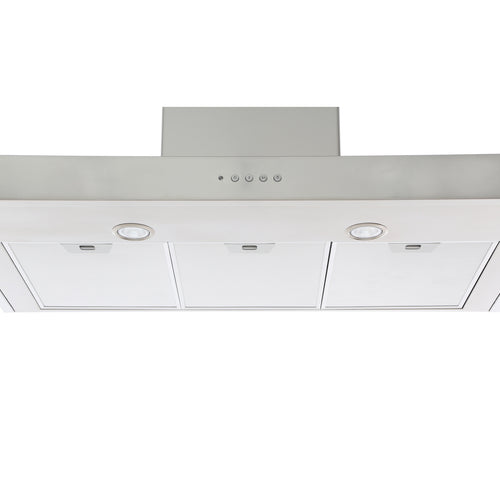 Rangemaster UNBHDS90SS - Stainless Steel 90cm Chimney Extractor - 730 m³/h - C Energy Rated