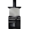 Rangemaster UNBHDS90BL - Black 90cm Chimney Cooker Hood - B Energy Rated