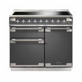 Rangemaster ELS100EISL - Slate/Grey 100cm Range Cooker - Dual Oven - A Energy Rated