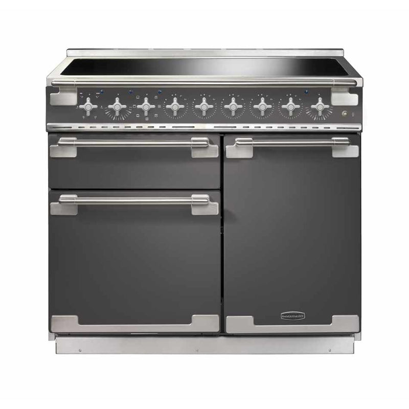 Rangemaster ELS100EISL - Slate/Grey 100cm Range Cooker - Dual Oven - A Energy Rated