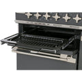 Rangemaster ELS90EISS - Stainless Steel/Brushed Chrome 90cm Range Cooker - Induction - A Rated