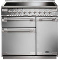 Rangemaster ELS90EISS - Stainless Steel/Brushed Chrome 90cm Range Cooker - Induction - A Rated