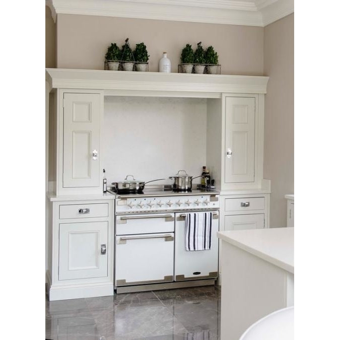 Rangemaster ELS90EIWH - White/Chrome 90cm Range Cooker - Induction - A Rated