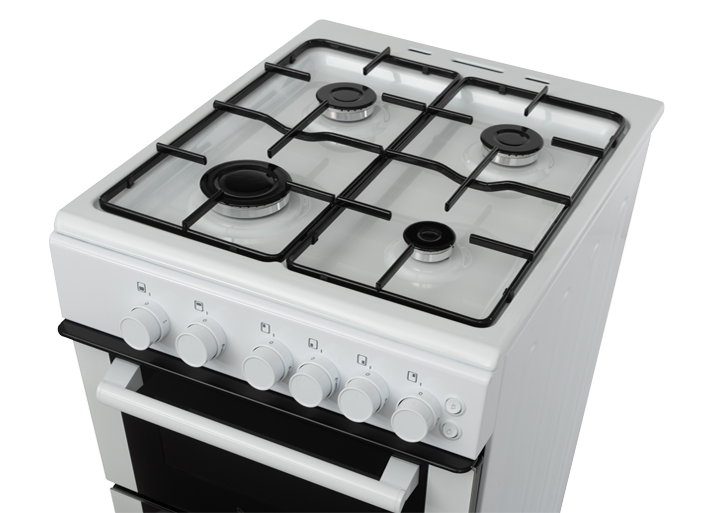 White Knight ATTCG50W 50cm Gas Cooker – White