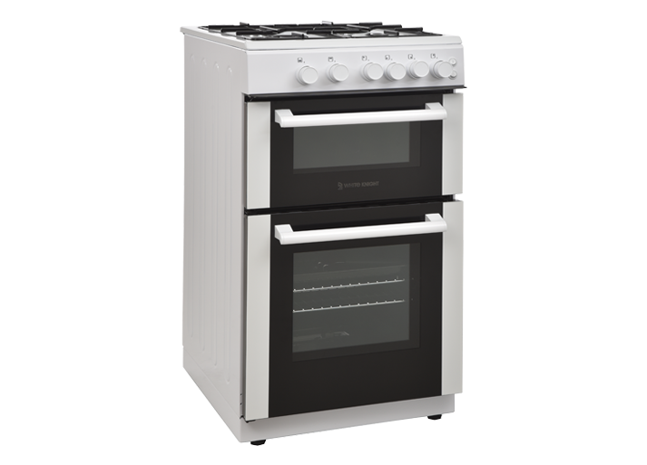 White Knight ATTCG50W 50cm Gas Cooker – White