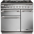 Rangemaster ELS90DFFSS - Stainless Steel 90cm Dual Fuel Range Cooker - Multi-Ring Burner - A Energy