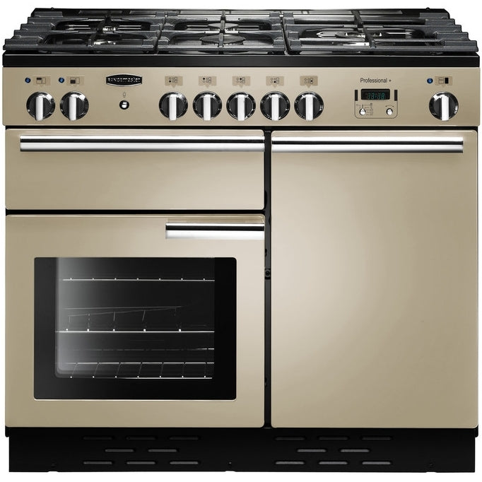 Rangemaster PROP100NGFSS/C Professional Plus - Cream 100cm Range Cooker - Gas - A+ Energy