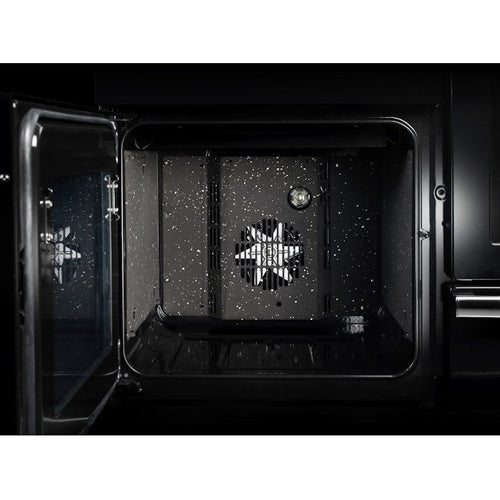 Rangemaster Kitchener KCH100NGFSS/C - Stainless Steel & Chrome Gas Range Cooker - 100cm - A+ Energy