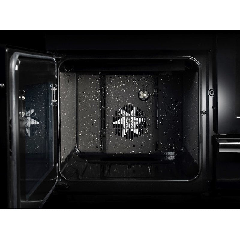 Rangemaster Kitchener KCH100NGFSS/C - Stainless Steel & Chrome Gas Range Cooker - 100cm - A+ Energy