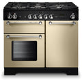 Rangemaster Kitchener KCH100NGFCR/C - Cream Gas Range Cooker - 100cm - A+ Energy