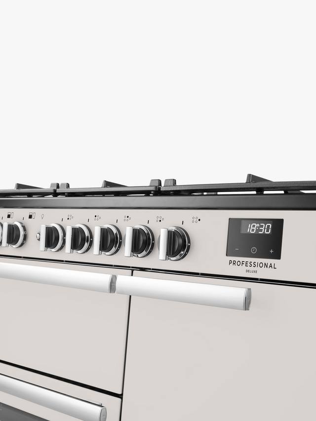 Rangemaster PRDL100DFPIVY/CM1 - Cream 100cm Dual Fuel Range Cooker - 5 Burners - A Energy