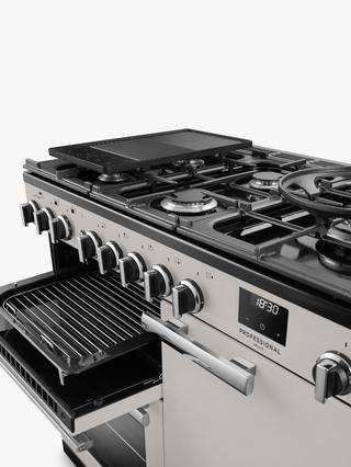 Rangemaster PRDL100DFPIVY/CM1 - Cream 100cm Dual Fuel Range Cooker - 5 Burners - A Energy