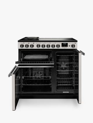 Rangemaster PRDL100DFPIVY/CM1 - Cream 100cm Dual Fuel Range Cooker - 5 Burners - A Energy