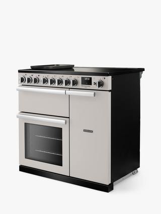 Rangemaster PRDL100DFPIVY/CM1 - Cream 100cm Dual Fuel Range Cooker - 5 Burners - A Energy