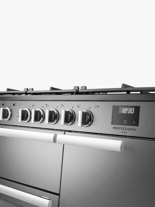 Rangemaster PRDL100DFSTST/CM1 - Stainless Steel Range Cooker - 5 Burners - A Energy