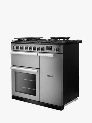 Rangemaster PRDL90DFSTST/CM1 - Stainless Steel Dual Fuel Range Cooker - 80L Capacity - A energy