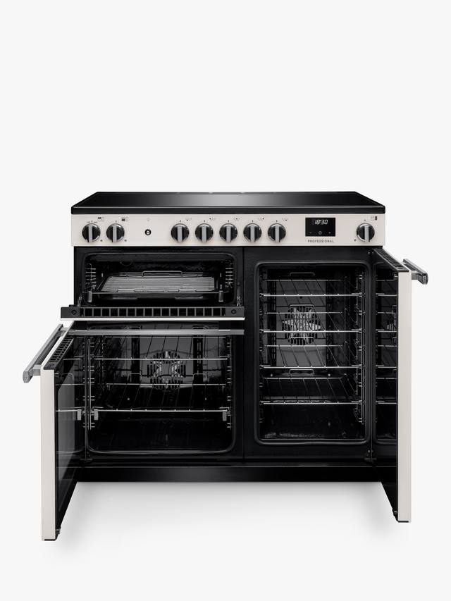 Rangemaster PR100EIPIVY/CM1 - Ivory Range Cooker - 5 Zones - A Energy