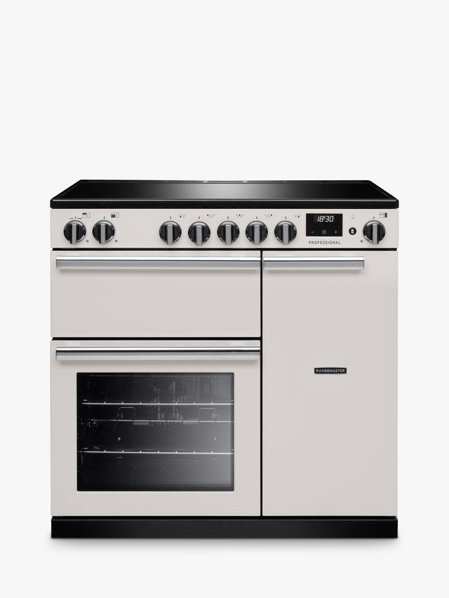 Rangemaster PR90EIPIVY/CM1 - Cream 90cm Electric Range Cooker - Induction Hob - A energy