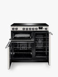 Rangemaster PR90EIPIVY/CM1 - Cream 90cm Electric Range Cooker - Induction Hob - A energy
