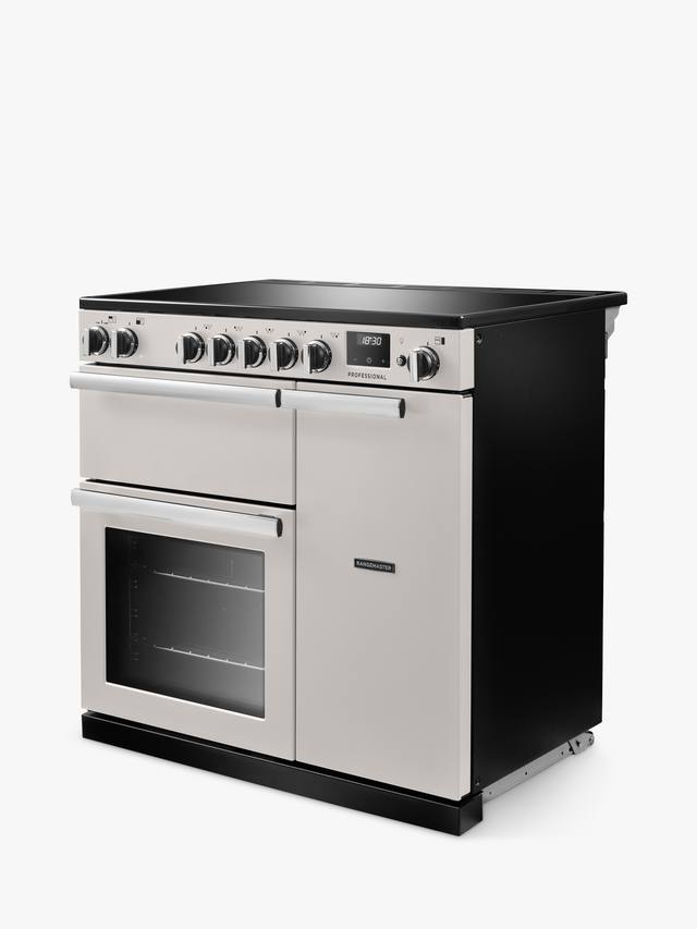Rangemaster PR90EIPIVY/CM1 - Cream 90cm Electric Range Cooker - Induction Hob - A energy