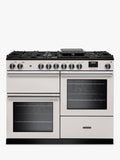 Rangemaster PRO110DFPIVY/CM1 - Ivory 110cm Dual Fuel Range Cooker - Gas Hob - A energy