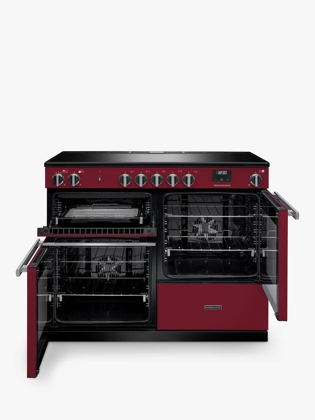 Rangemaster PRO110EIPBOR/CM1 - Bordeaux Range Cooker - 5 Cooking Zones - A energy
